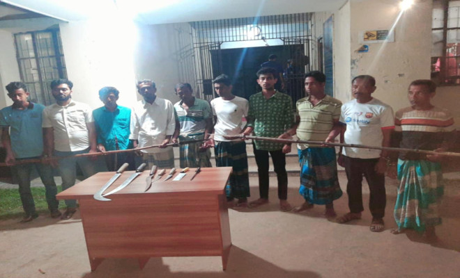 ঈশ্বরগঞ্জে দুই পক্ষের তুমুল সংঘর্ষ